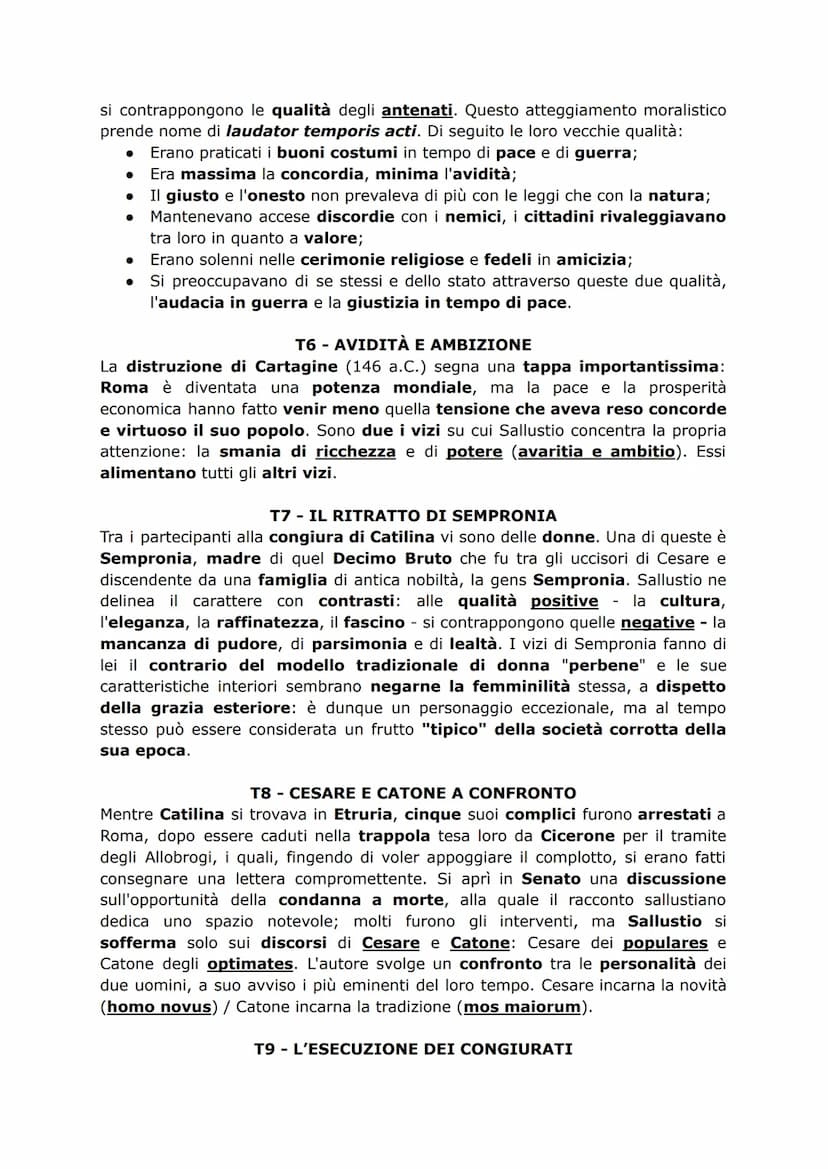 SALLUSTIO
VITA
Dalla nascita alla guerra civile
Gaio Sallustio Crispo nasce nel 86 a.C. e muore nel 35 a.C. da una famiglia
plebea. Intrapre