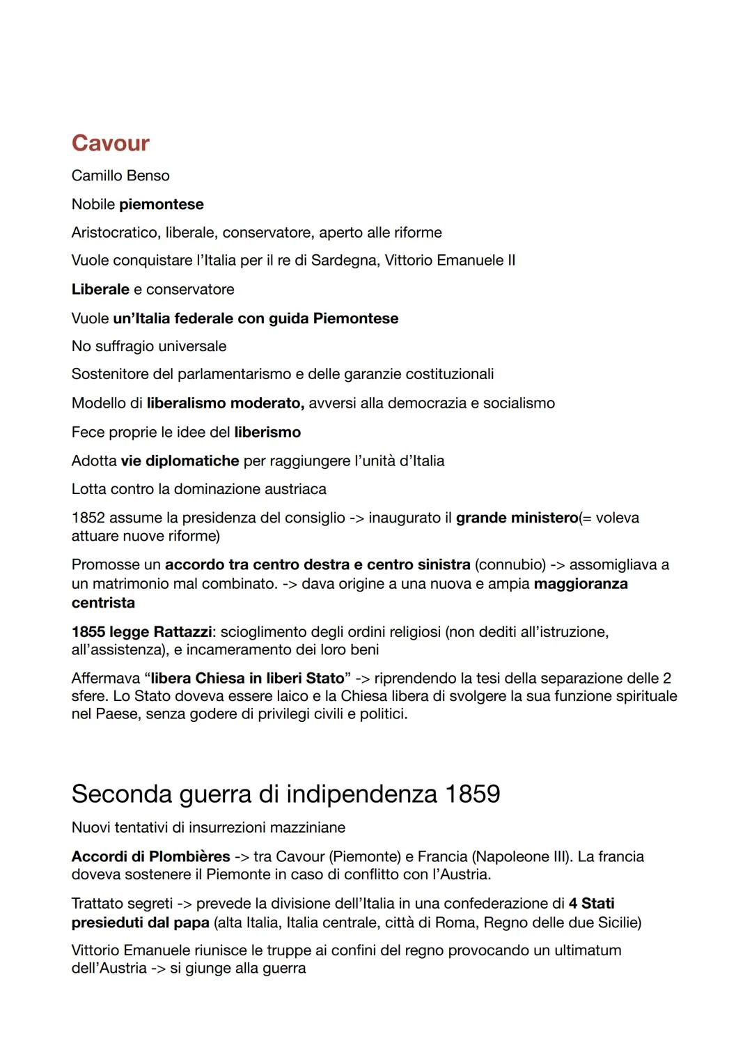 
<h2 id="riassunto">Riassunto</h2>
<p>Con il crollo dell'Impero napoleonico, i vecchi sovrani vollero ridefinire l'assetto politico e social