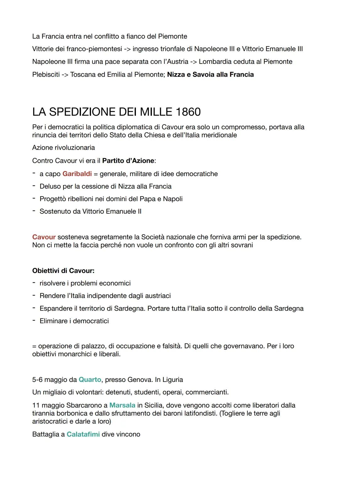 
<h2 id="riassunto">Riassunto</h2>
<p>Con il crollo dell'Impero napoleonico, i vecchi sovrani vollero ridefinire l'assetto politico e social