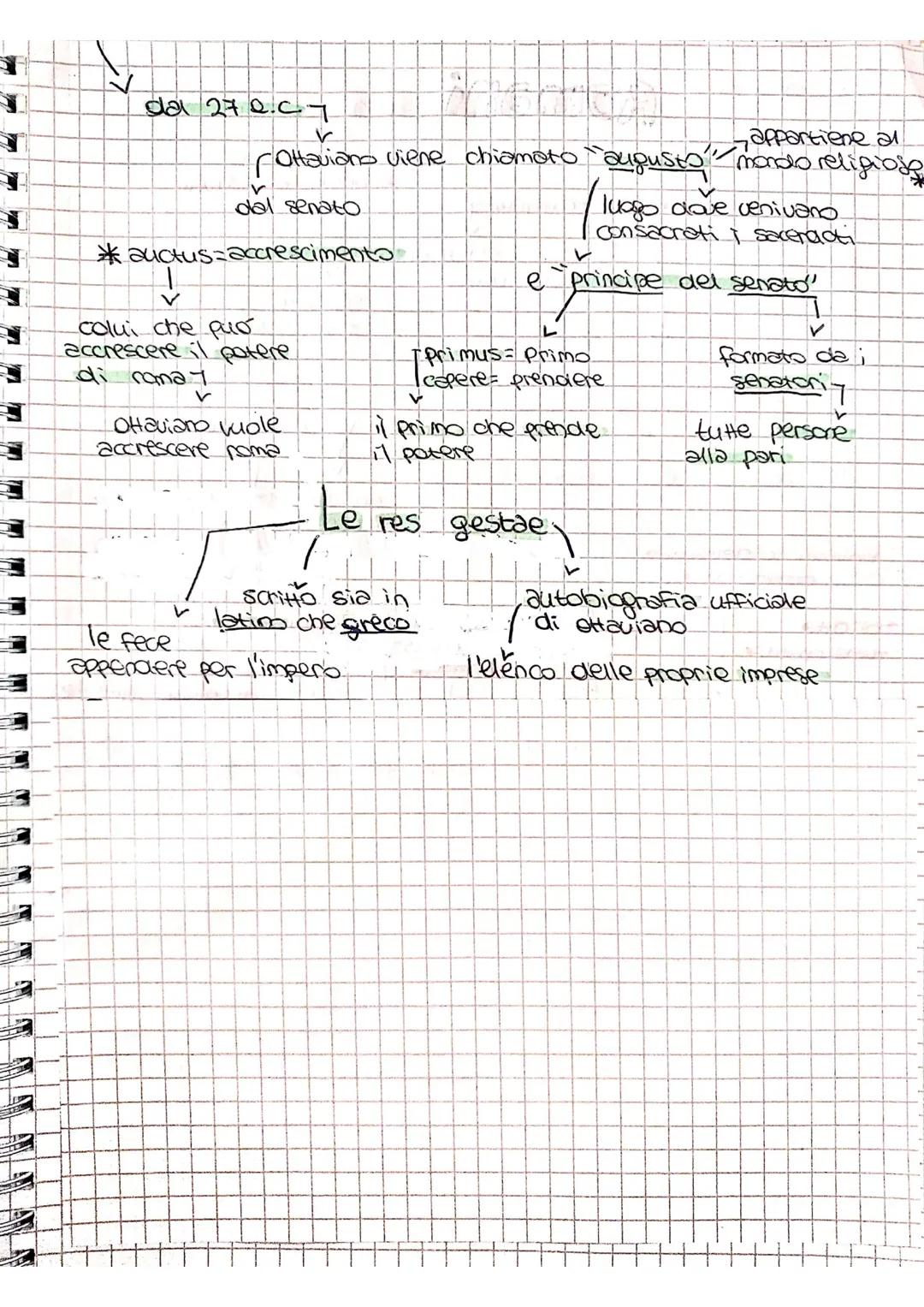 (geostoria)
to
*
Augusto
e la nascita dell'impero romano.
✓
battaglia di Azio (a.).
f
• Ottaviano sconfigge Antonio
Ottaviono assume una pos
