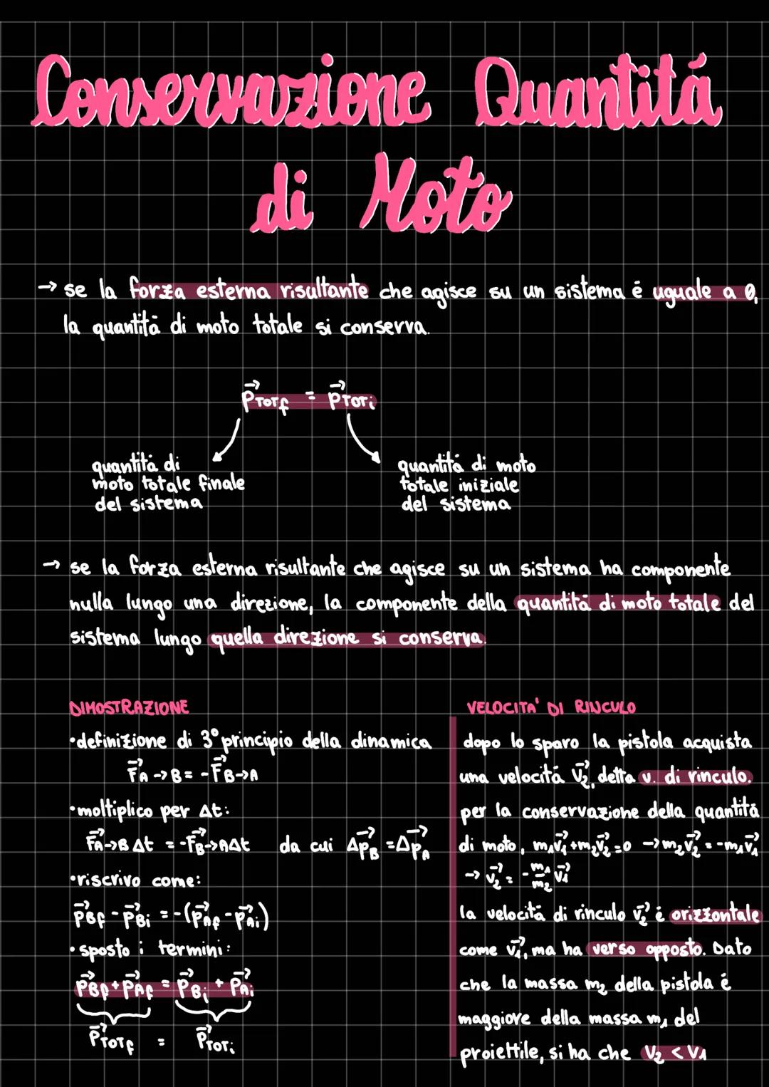 Quantità di moto
pé un vettore che ha:
•modulo -> m.v
îa
m v
6
(
quantita massa
(Rg)
di moto
(Rg.m)
:
velocità
(m/s)
•direzione -> uguale a 