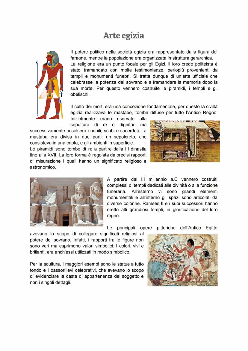 Storia dell'arte
Arte preistorica
Nell'età paleolitica sono ritrovati i primi reperti di
arte: disegni incisi, dipinti e statue di piccole
d