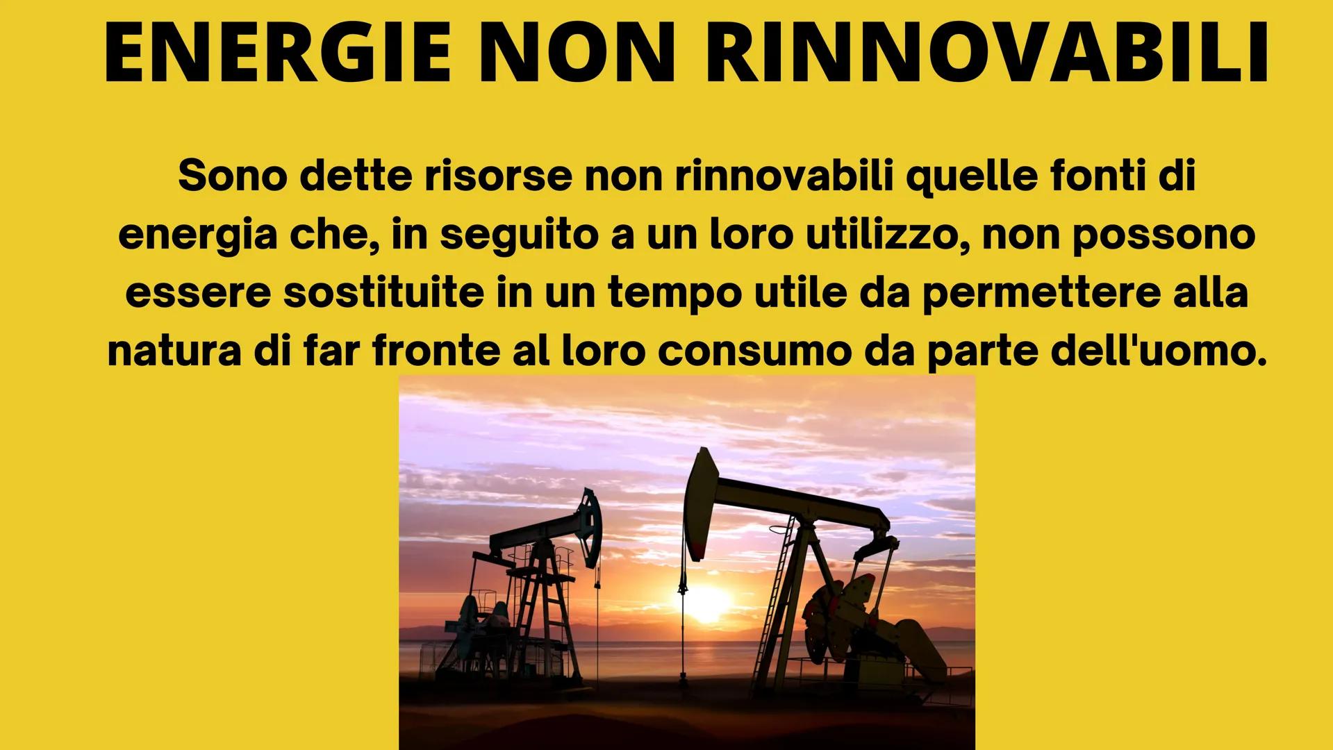 ``
66

ENERGIA RINNOVABILE

E

NON RINNOVABILE

— Elisa Cerbone
 ENERGIA
RINNOVABILE

Le fonti di energia rinnovabile sono
fonti energetiche