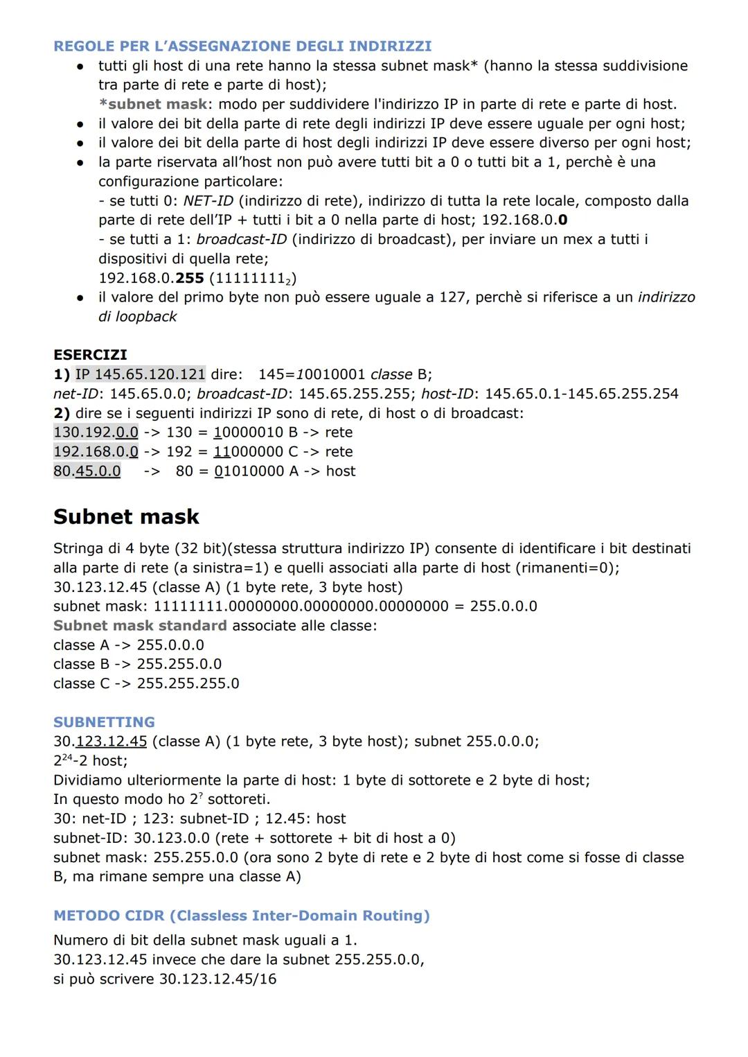 CONVERSIONE DECIMALE -> BINARIO
Metodo 1 :
145
HTMLS THO
268
72
36
18
9
4
2
1
0
+3
+9
Metodo 2:
2°=1
2¹=16
2² =4
2° = 64
;
10
28 =256; 2=512