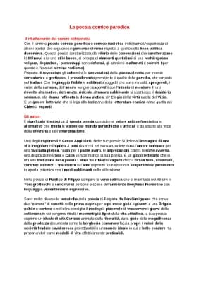 Know La poesia comico-parodica e Cecco Angiolieri thumbnail