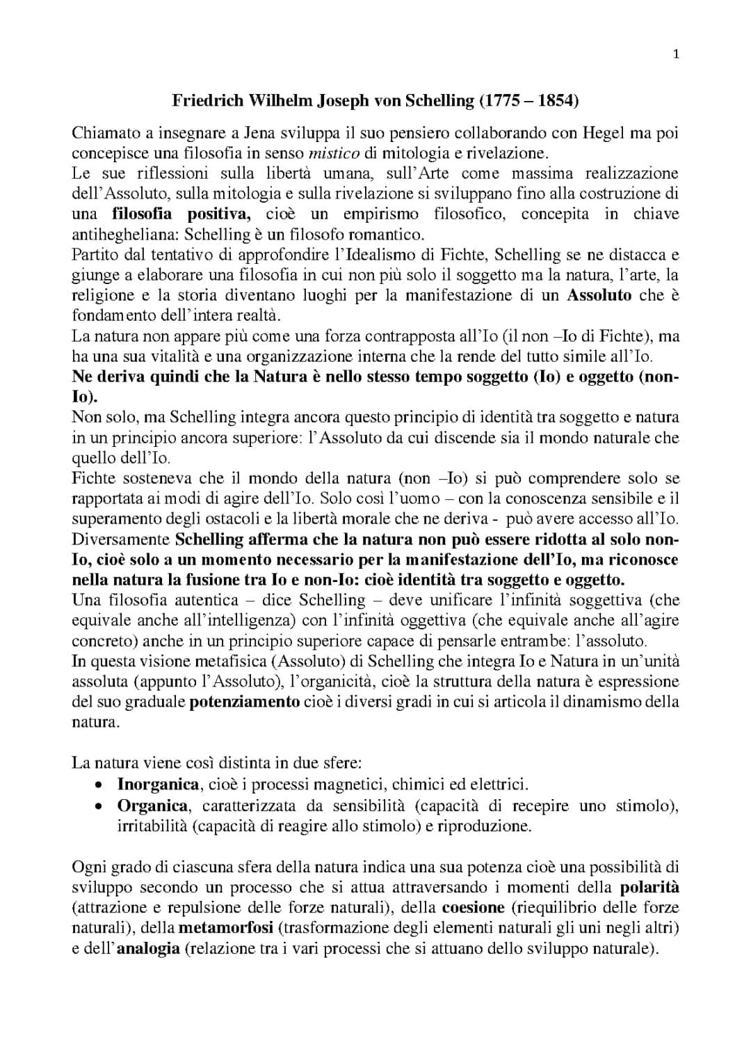 Schelling: Spiegazione Semplice e Opere Principali