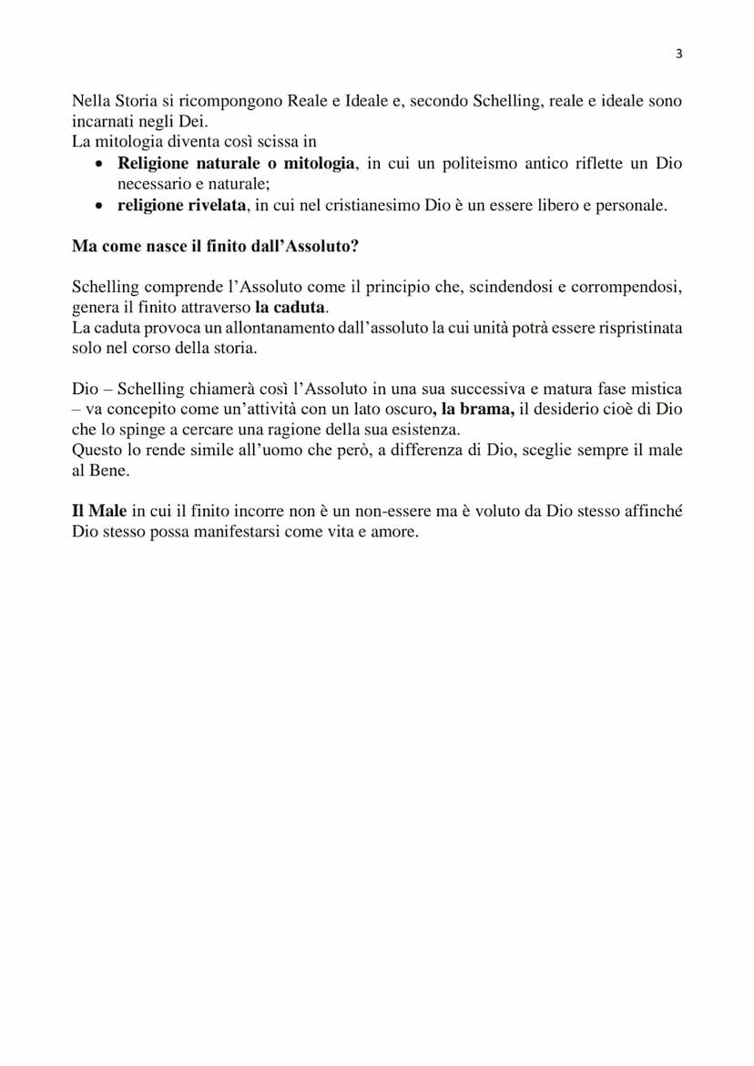 1
Friedrich Wilhelm Joseph von Schelling (1775-1854)
Chiamato a insegnare a Jena sviluppa il suo pensiero collaborando con Hegel ma poi
conc