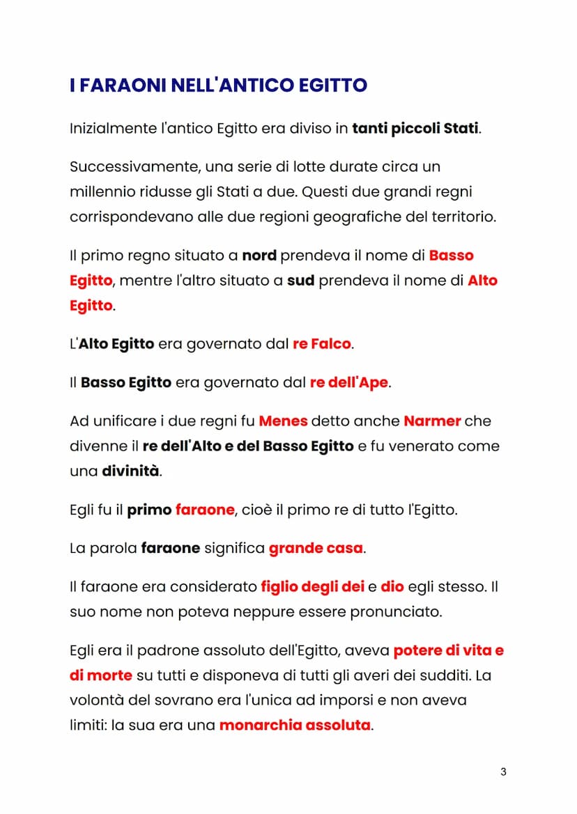 GLI EGIZI
Molto probabilmente le popolazioni dalle quale è nata la
civiltà egiziana provenivano dalle zone interne dell'Africa.
Queste zone 