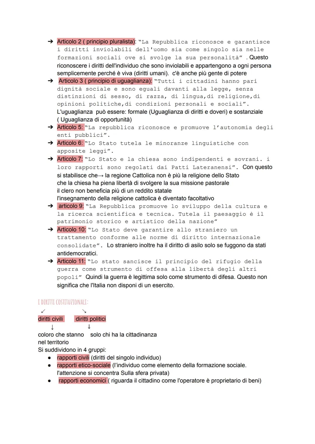La costituzione italiana
COS'È LA COSTITUZIONE:
La costituzione è la legge fondamentale dello stato perché garantisce e tutela i diritti del
