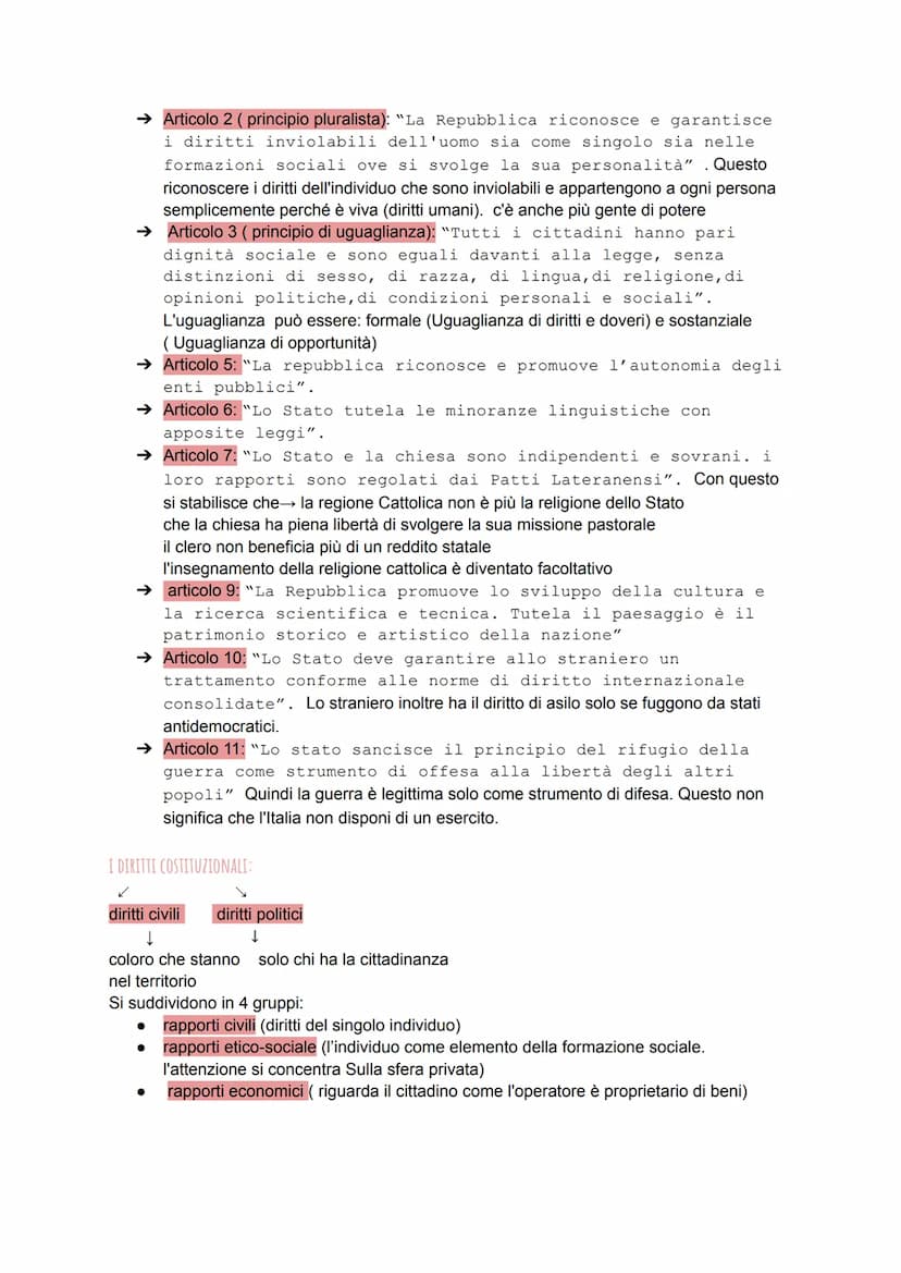 La costituzione italiana
COS'È LA COSTITUZIONE:
La costituzione è la legge fondamentale dello stato perché garantisce e tutela i diritti del