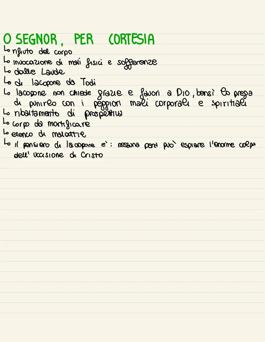 IACOPONE
francesca no
DA TODI
4
Lo maggior poeta
religioso del suo periodo
Lo nei Suoi versi - complessità di esperienze opposte e contrasta