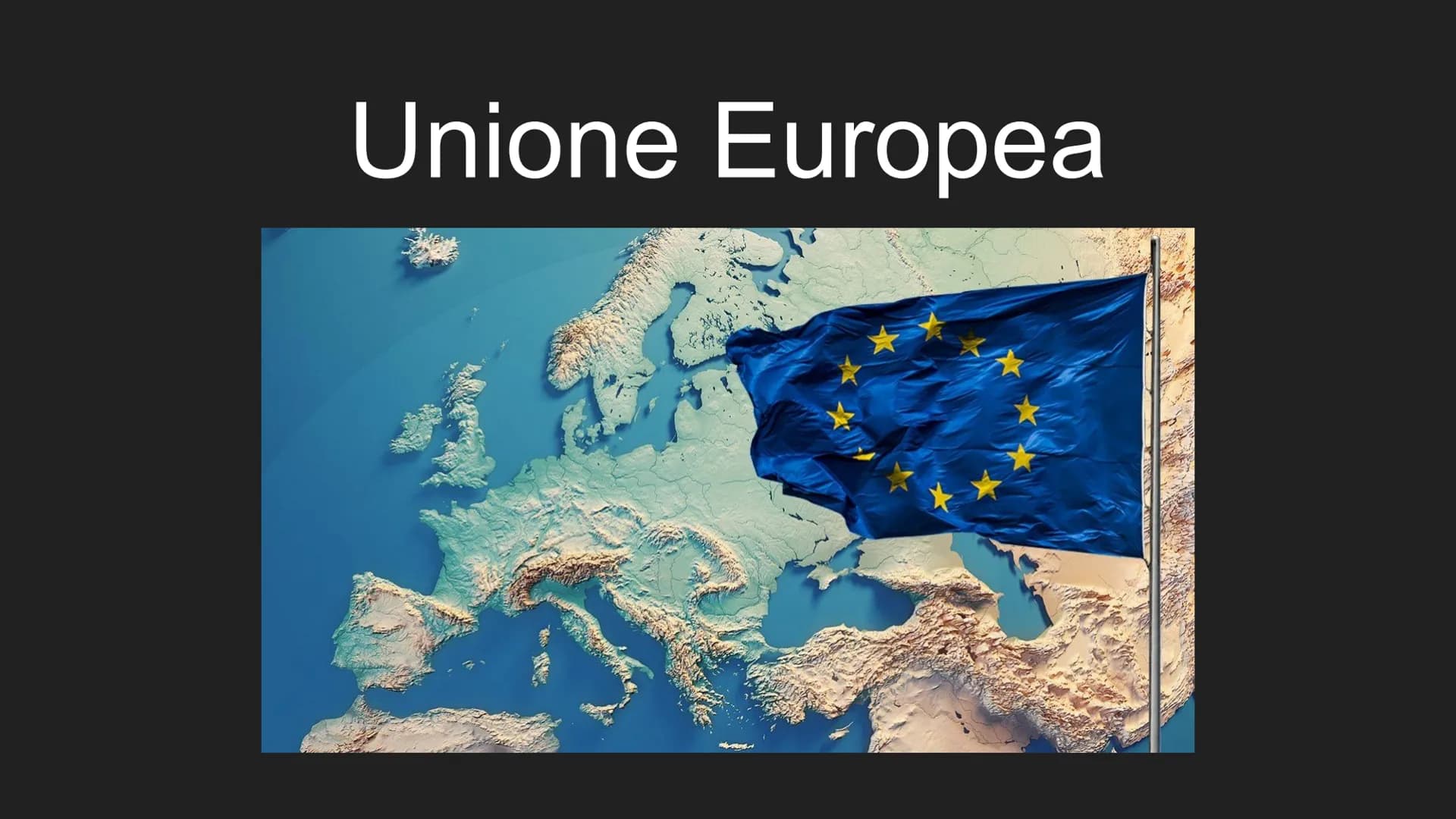 Unione Europea Cosa è L'Unione Europa?
L'Unione Europea, è una organizzazione di
tipo politico economico, di cui fanno parte 27
paesi membri