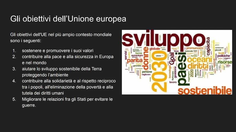 Unione Europea Cosa è L'Unione Europa?
L'Unione Europea, è una organizzazione di
tipo politico economico, di cui fanno parte 27
paesi membri
