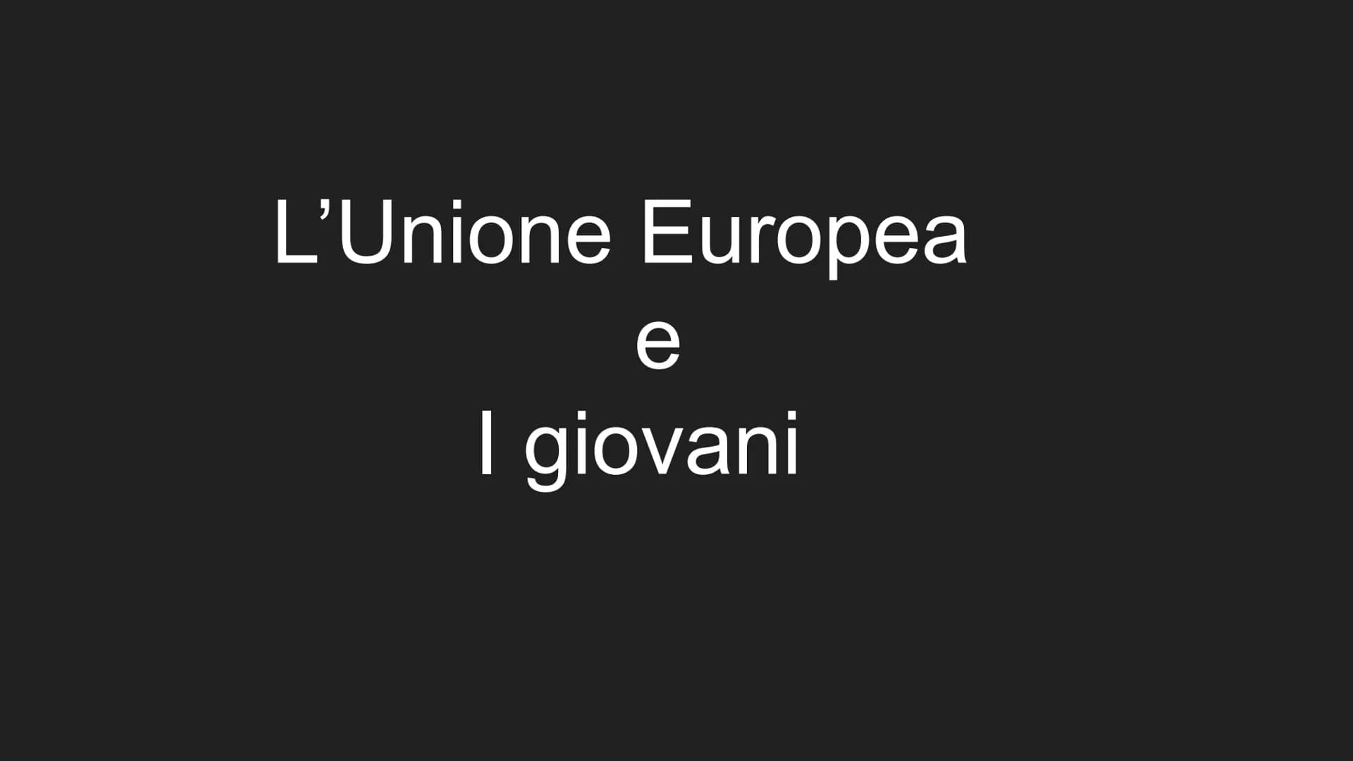 Unione Europea Cosa è L'Unione Europa?
L'Unione Europea, è una organizzazione di
tipo politico economico, di cui fanno parte 27
paesi membri