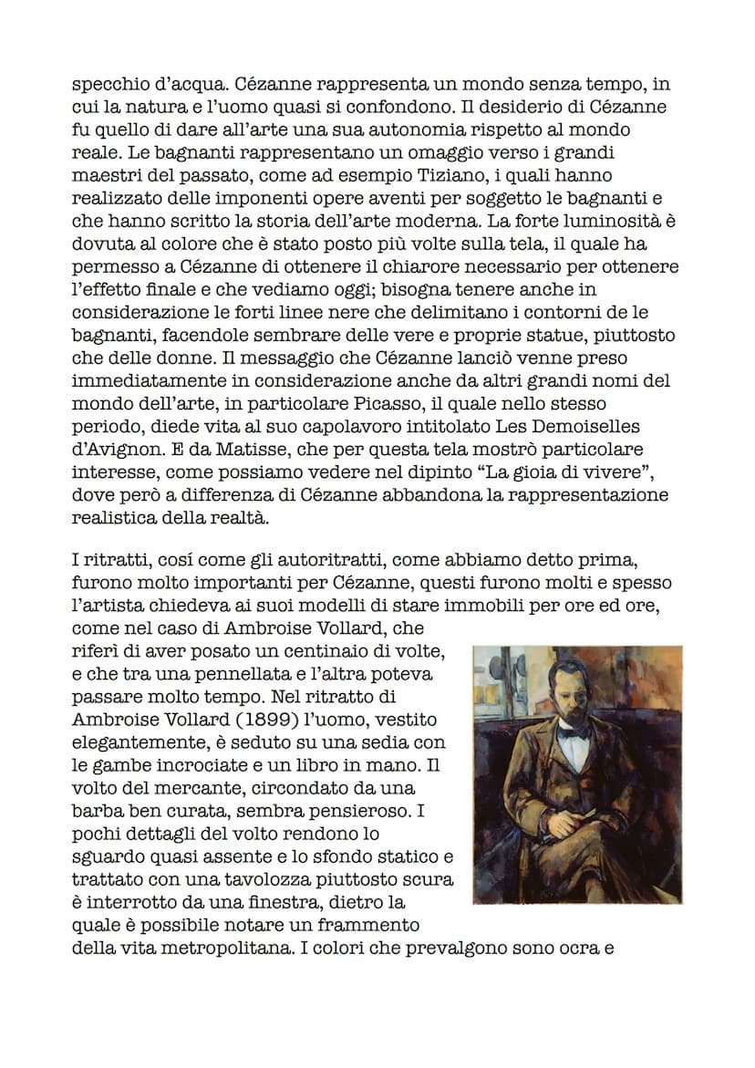 PAUL CEZANNE
Paul Cézanne nacque il 19 gennaio 1839 ad Aix-en Provence, da
una famiglia agiata e i suoi genitori erano Louis-Auguste e Anne
