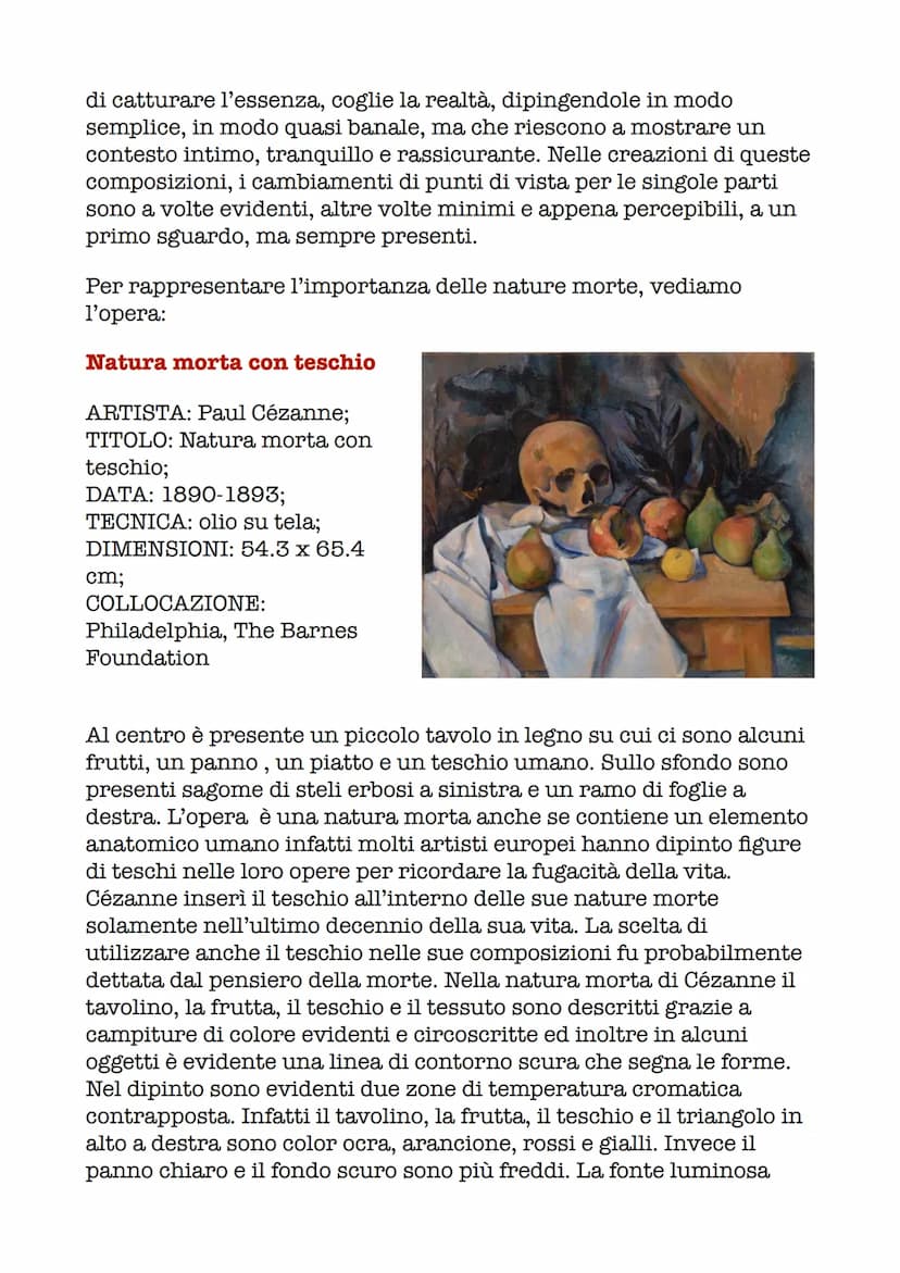 PAUL CEZANNE
Paul Cézanne nacque il 19 gennaio 1839 ad Aix-en Provence, da
una famiglia agiata e i suoi genitori erano Louis-Auguste e Anne
