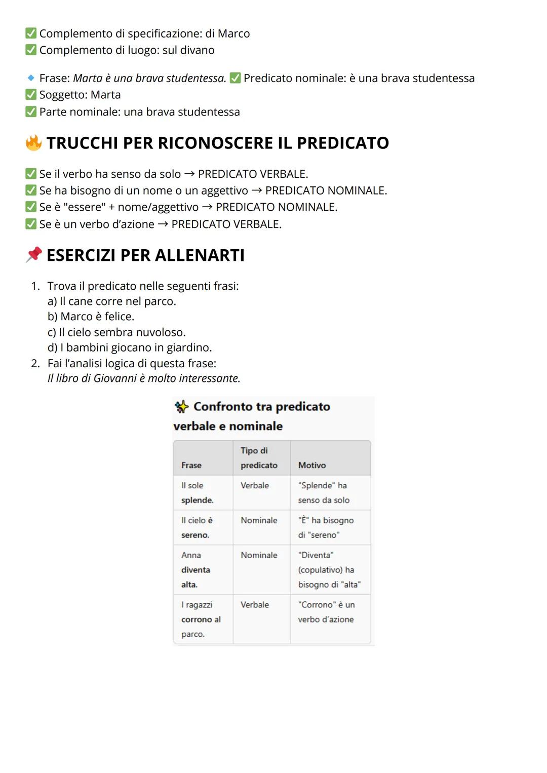 # ANALISI LOGICA: GUIDA COMPLETA

## 1 COS'È L'ANALISI LOGICA?

L'analisi logica studia le funzioni che le parole svolgono nella frase. Ogni