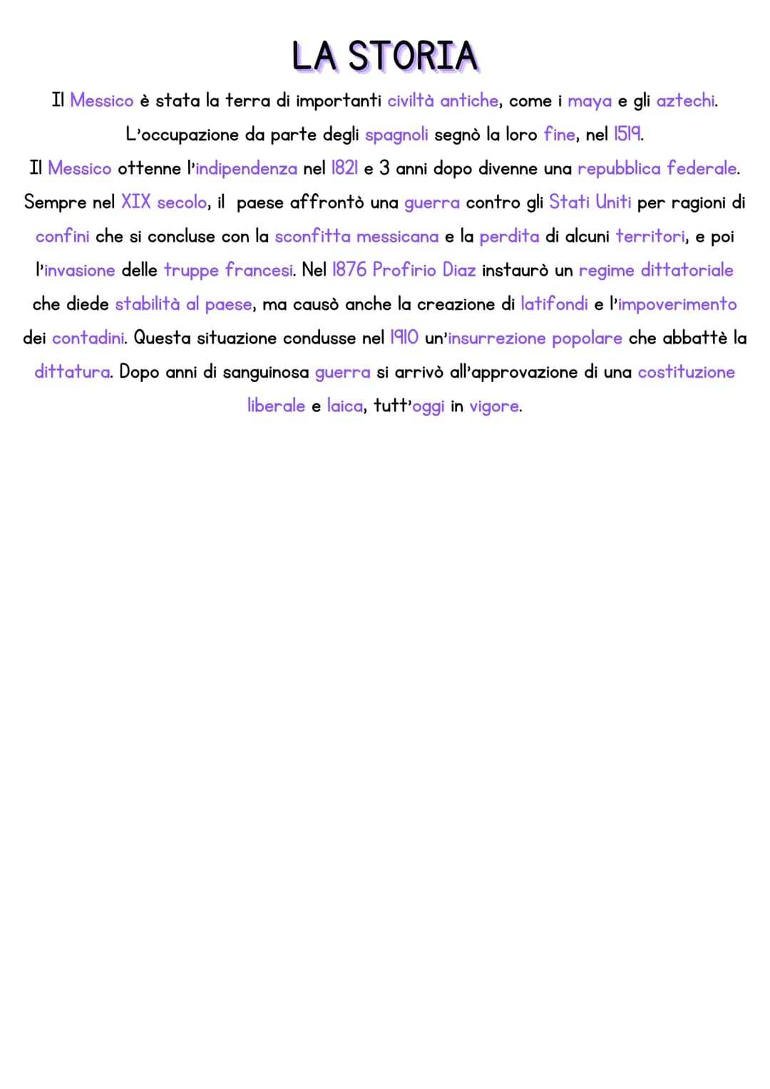 IL MESSICO
SUPERFICIE: 1 964 375 Km2
POPOLAZIONE: 123 518 270 abitanti
DENSITA': 63 abitanti a Km2
FORMA DI GOVERNO: Repubblica federale
CAP