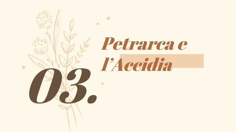 Francesco
Petrarca Vita
Opere
Indice
01
02
03 Petrarca e l'Accidia
04 Petrarca tra mondo
classico e Dolce Stil Novo
Novo 01.
Vita La Vita
Fr