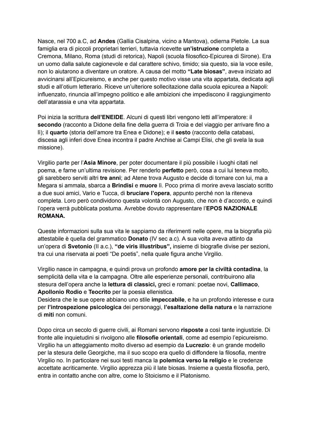 Le Bucoliche e Le Georgiche di Virgilio