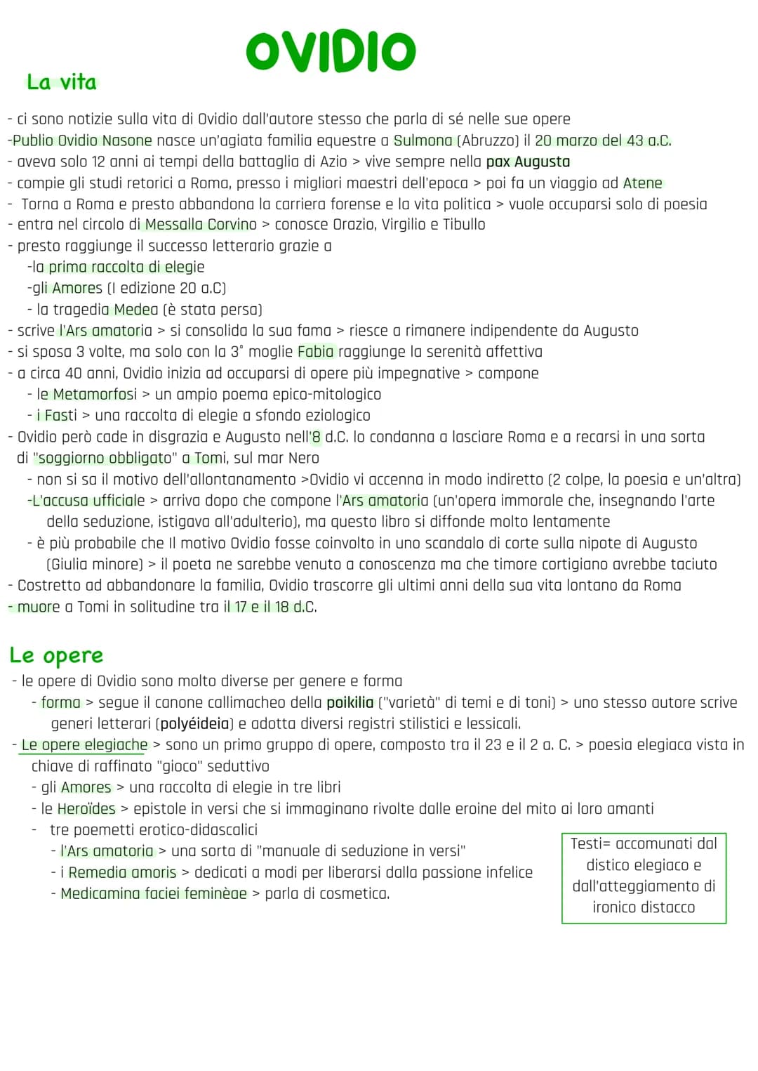 Amores Ovidio Testo Latino e PDF: Analisi e Confronti con Tibullo e Properzio