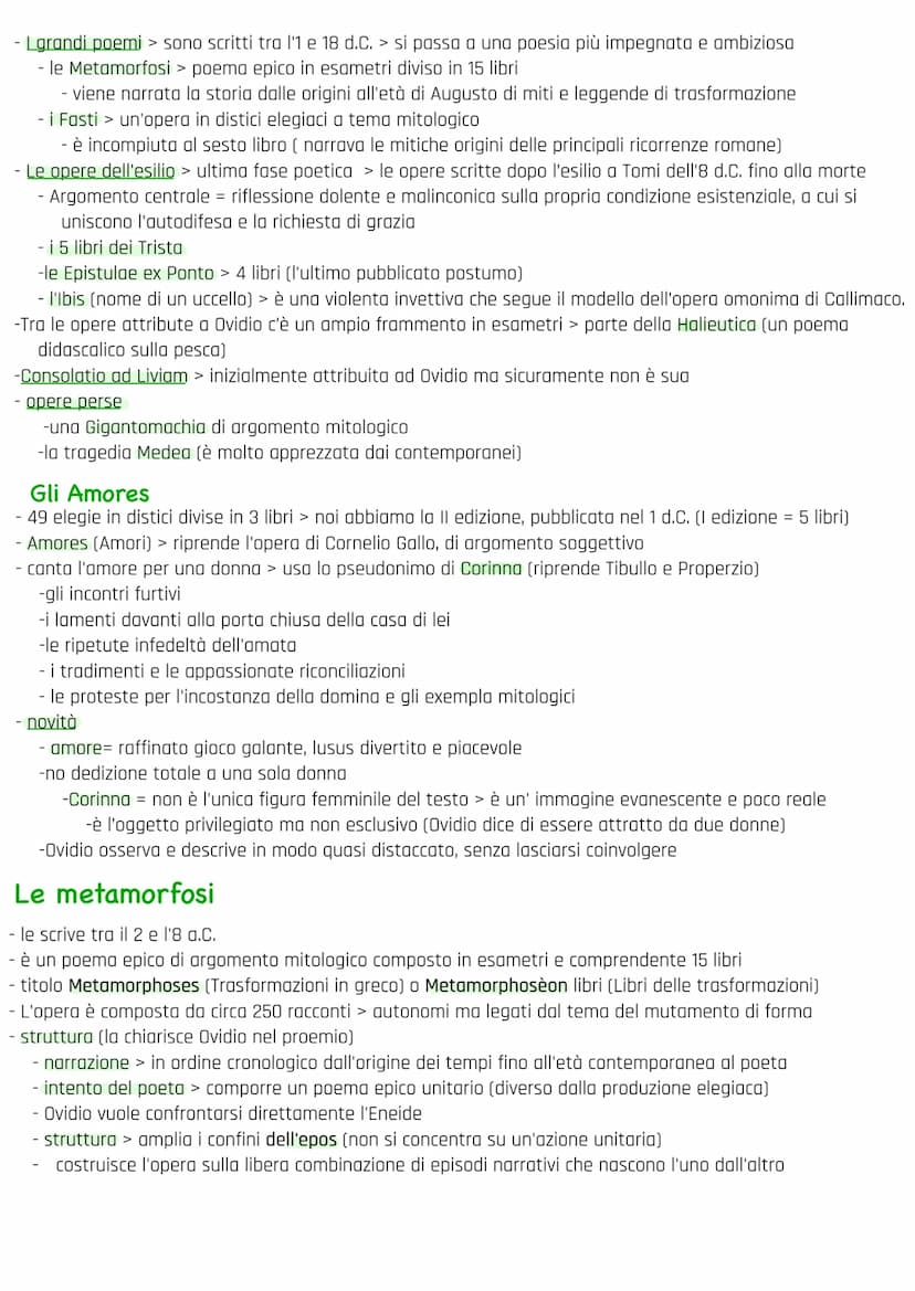 OVIDIO L'ELEGIA A ROMA
Introduzione
- è un genere soggettivo e autobiografico
- amore> posto al centro del discorso poetico
- deriva dalla l