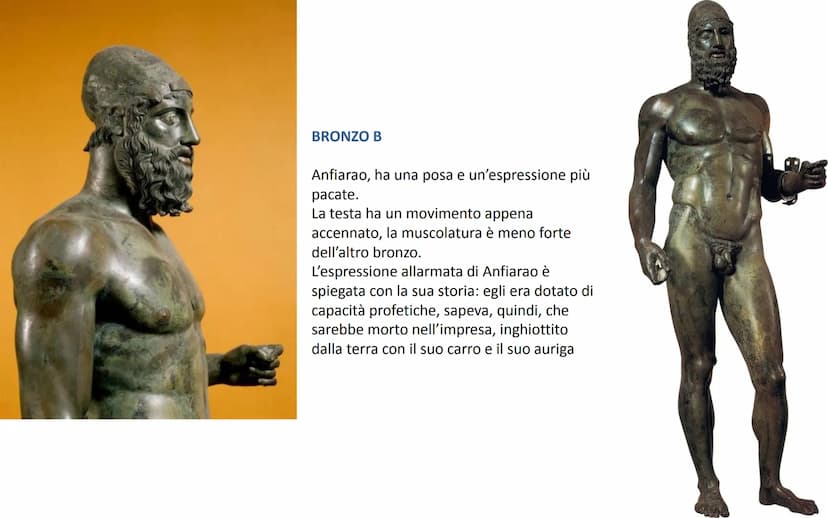 LA SCULTURA CLASSICA
Stile severo STILE SEVERO (480-450 a. C.)
Chiamato così per l'espressione severa e malinconica delle statue di questo p