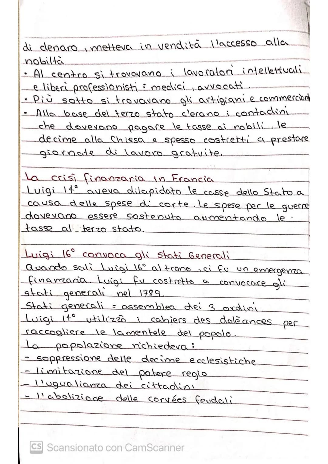 scoppia perché il terzo stato
diritti e il re non assecondavano la richiesta
del popolo.
LA
Queva meno
RIVOLUZIONE FRANCESE.
La societa dell