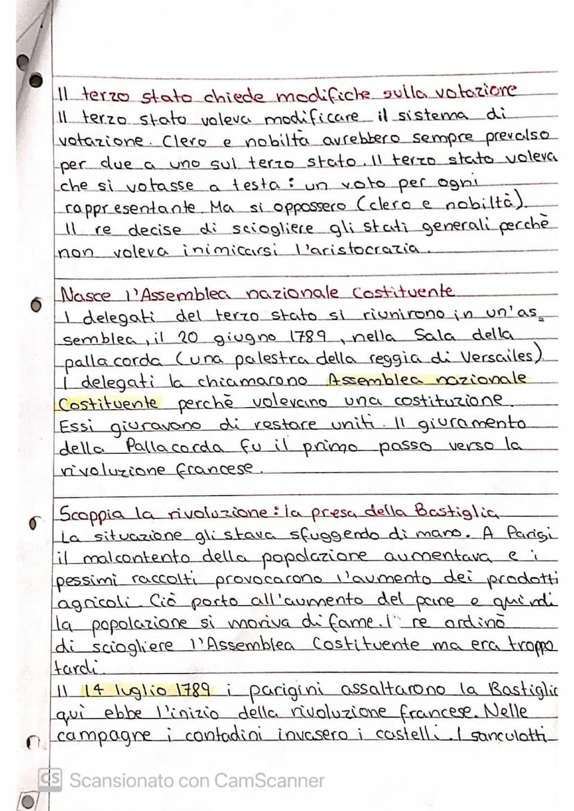 scoppia perché il terzo stato
diritti e il re non assecondavano la richiesta
del popolo.
LA
Queva meno
RIVOLUZIONE FRANCESE.
La societa dell
