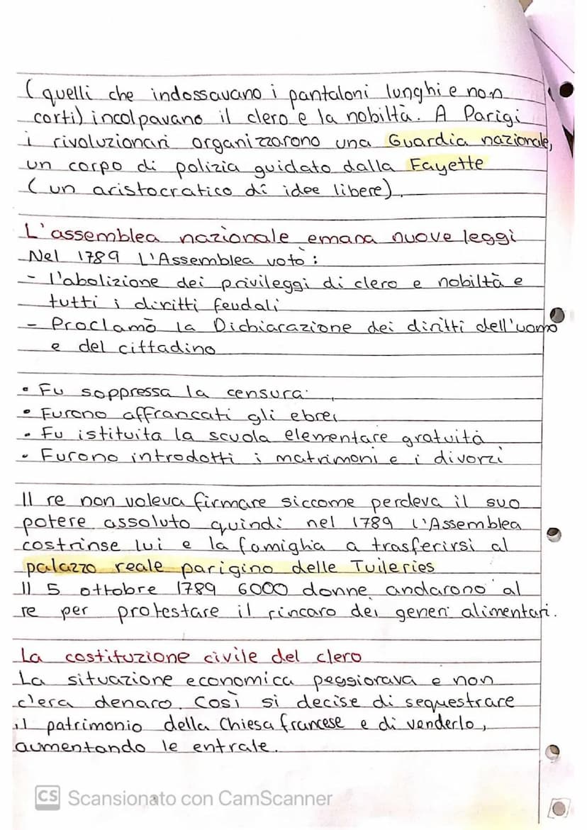 scoppia perché il terzo stato
diritti e il re non assecondavano la richiesta
del popolo.
LA
Queva meno
RIVOLUZIONE FRANCESE.
La societa dell