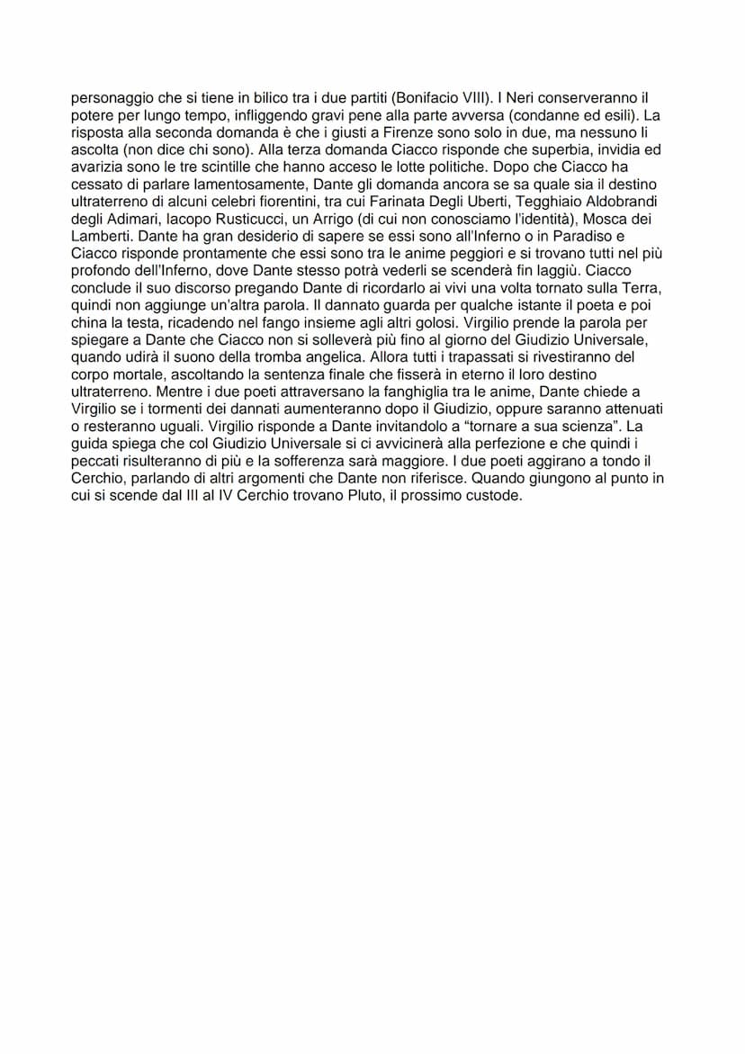 Canto V
Usciti dal Limbo, Dante e Virgilio entrano nel II Cerchio, meno ampio del precedente ma
contenente molto più dolore. Sulla soglia tr