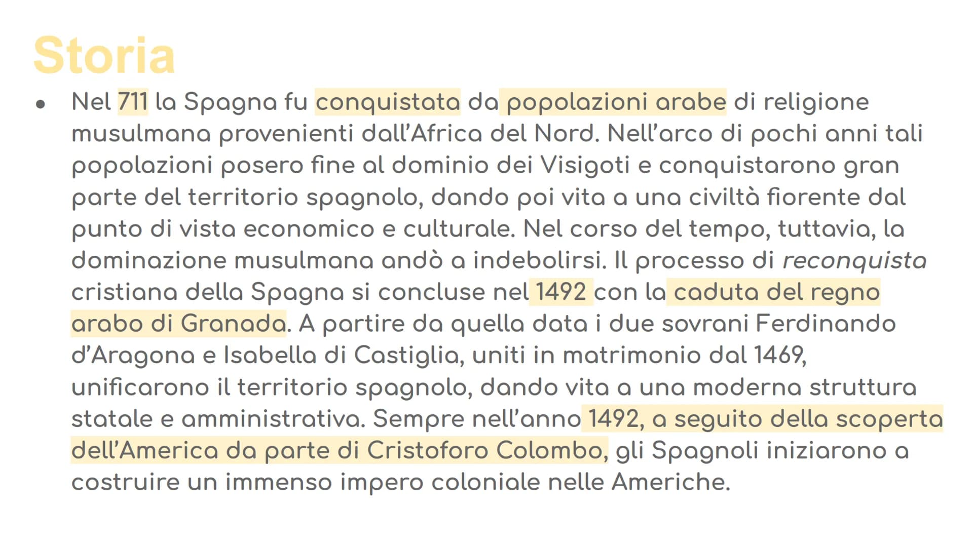 La Spagna
MA Il territorio
Tra i maggiori paesi d'Europa la Spagna occupa la maggior parte
della Penisola Iberica. La Spagna confina:
A nord