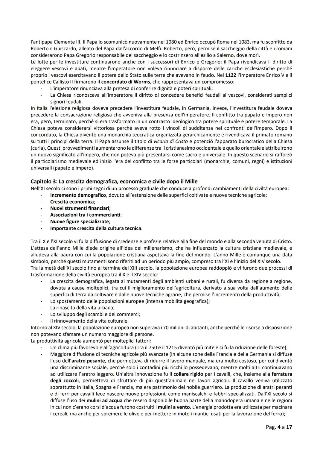 # Introduzione
II Medioevo va dalla caduta dell'impero Romano d'Occidente (476) alla scoperta dell'America (1492). Alto Medioevo
dal V al X 