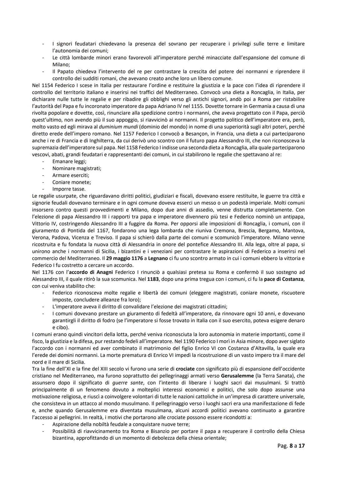 # Introduzione
II Medioevo va dalla caduta dell'impero Romano d'Occidente (476) alla scoperta dell'America (1492). Alto Medioevo
dal V al X 