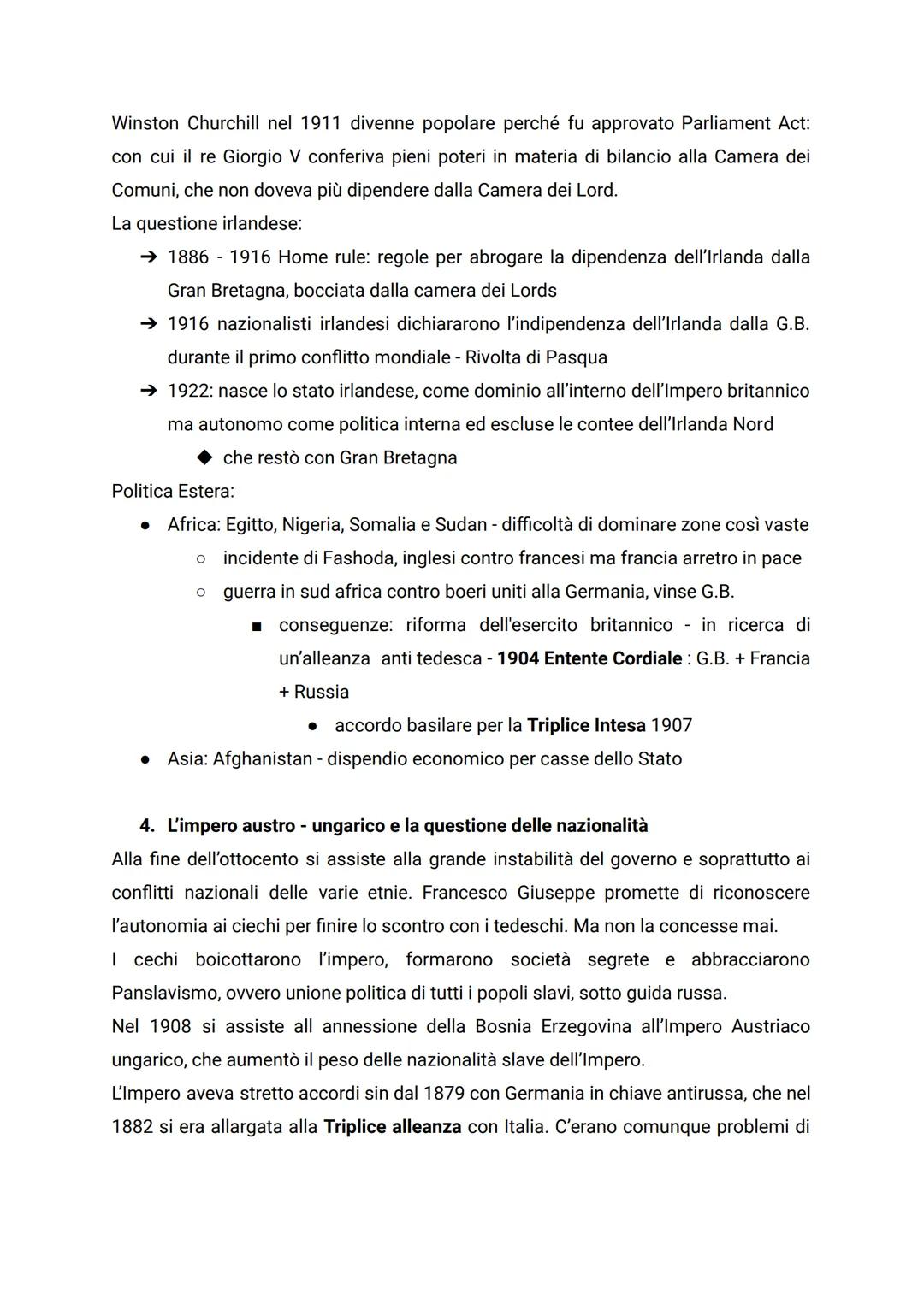 Capitolo 2: Vecchi imperi e potenze nascenti
1. La Germania di Guglielmo II (1888)
Guglielmo era un sostenitore della modernità e della tecn