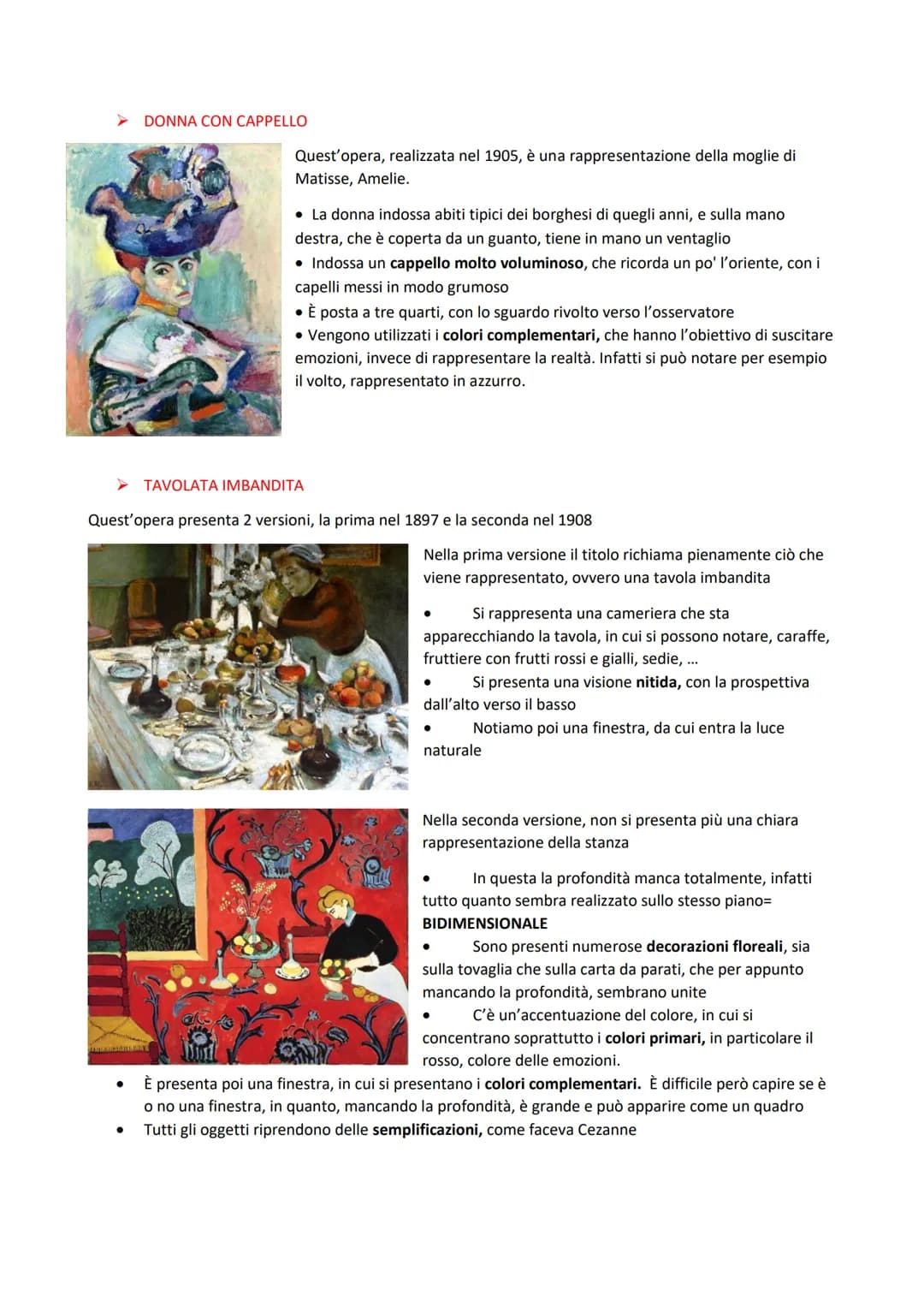 ESPRESSIONISMO
L'espressionismo è la prima avanguardia storica che si presenta in 2 nazioni:
→ GERMANIA, che a sua volta si suddivide a Mona