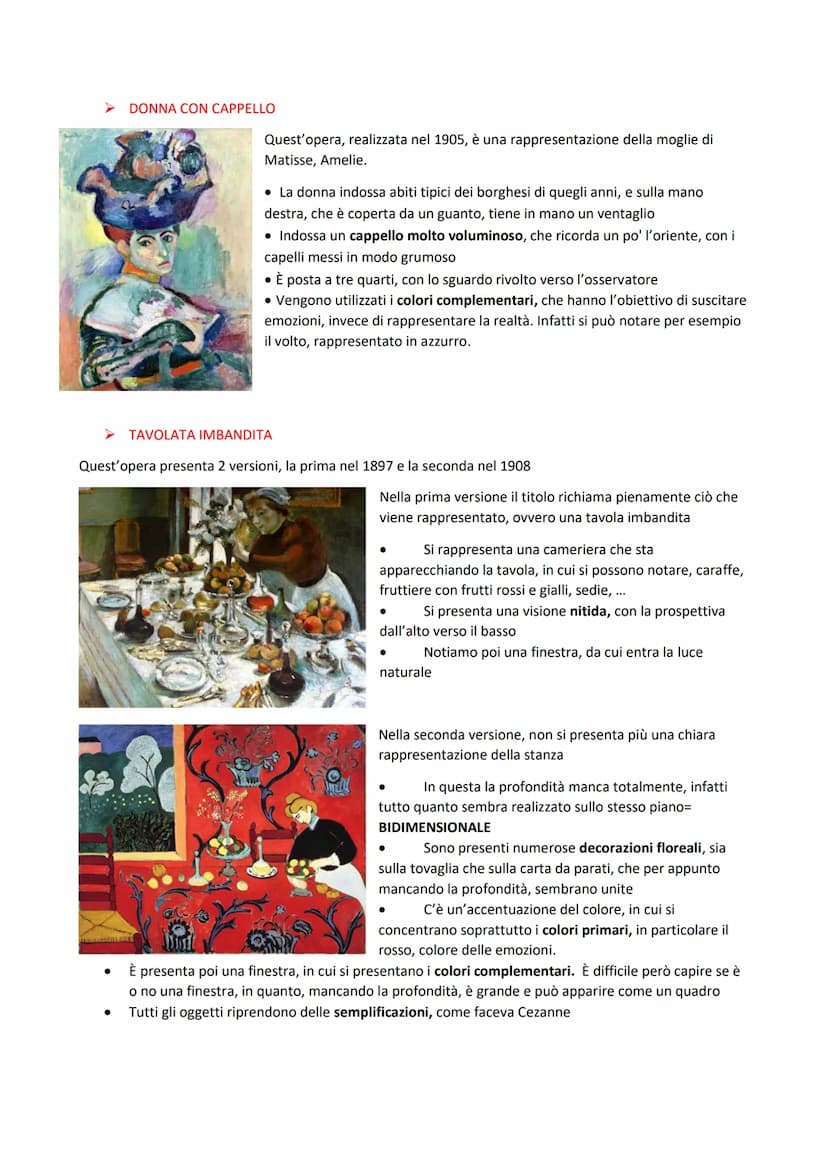 ESPRESSIONISMO
L'espressionismo è la prima avanguardia storica che si presenta in 2 nazioni:
→ GERMANIA, che a sua volta si suddivide a Mona