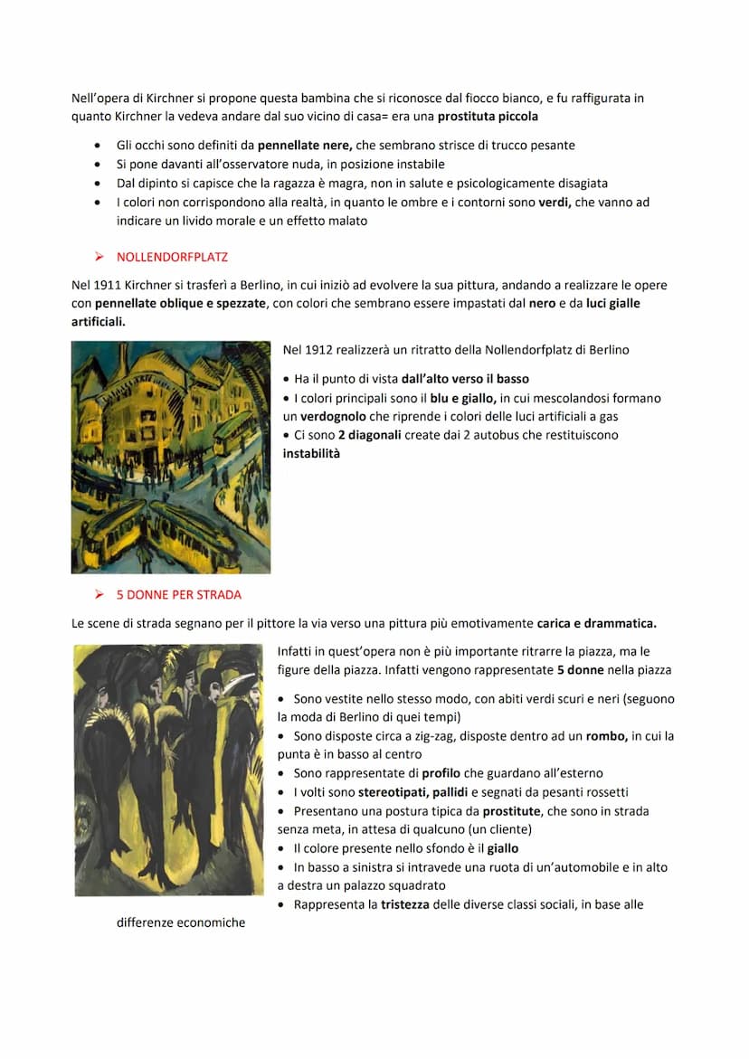ESPRESSIONISMO
L'espressionismo è la prima avanguardia storica che si presenta in 2 nazioni:
→ GERMANIA, che a sua volta si suddivide a Mona