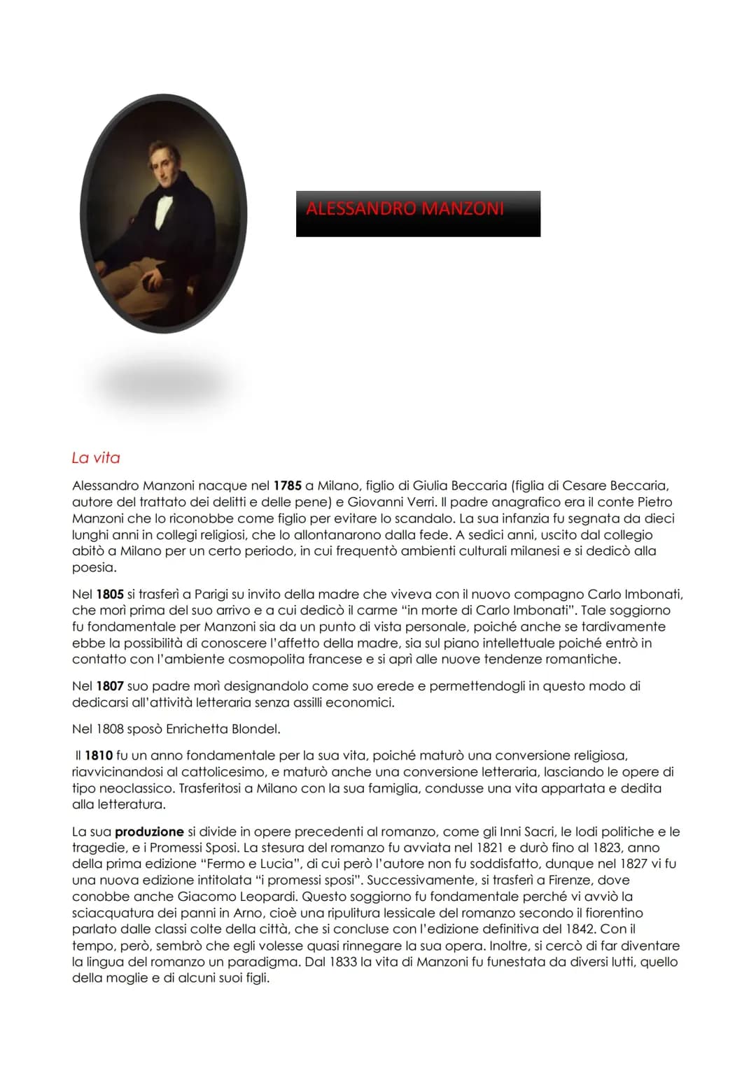 Alessandro Manzoni