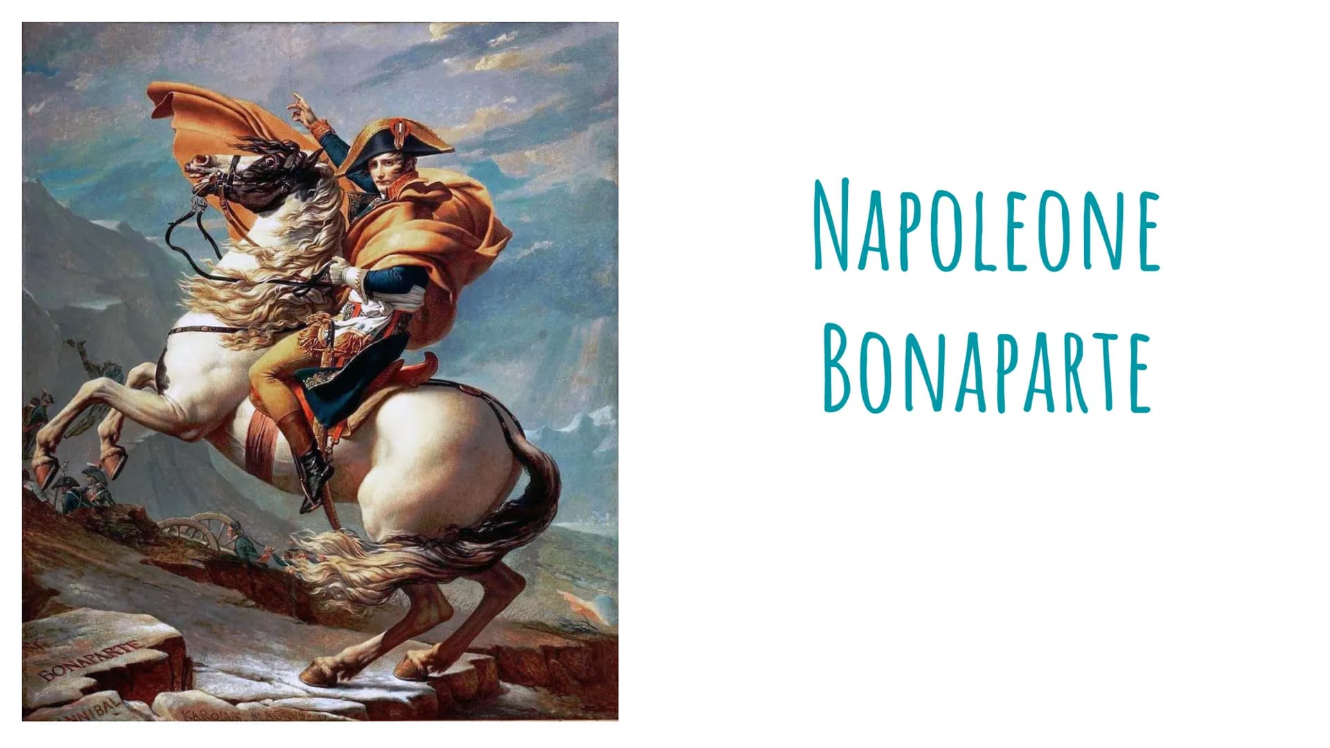 BONAPARTE
INIBAL
NAPOLEONE
BONAPARTE LA VITA
Napoleone Bonaparte nasce in corsica, ad
Ajaccio nel 1769.
Suo padre era un avvocato e sua madr