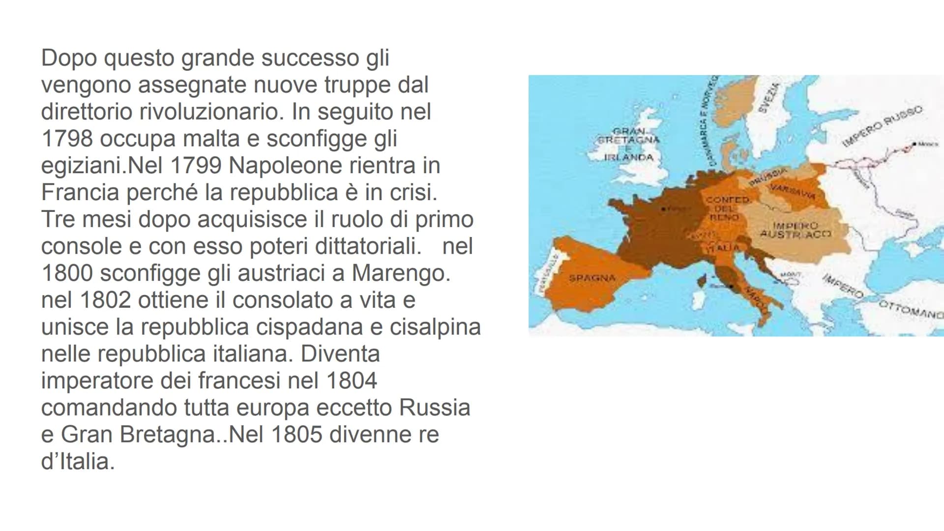 BONAPARTE
INIBAL
NAPOLEONE
BONAPARTE LA VITA
Napoleone Bonaparte nasce in corsica, ad
Ajaccio nel 1769.
Suo padre era un avvocato e sua madr