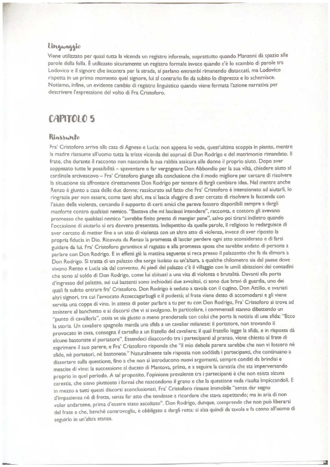CAPITOLO 1
Riassunto
Il romanzo si apre infatti con la descrizione dei luoghi in cui è ambientata la prima fase della storia. L'autore
poi p
