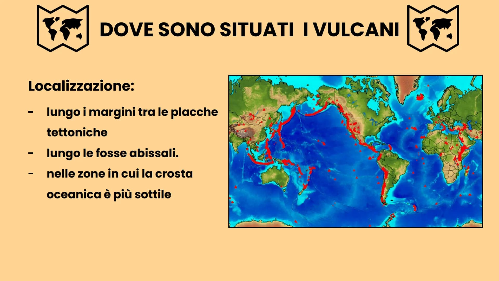 I VULCANI
Asia Brambilla, Guglielmo Cassina,
Gaia Caterisano, Mattia Cifani Come si formano
i vulcani
I vari tipi di eruzione
I VULCANI
La c