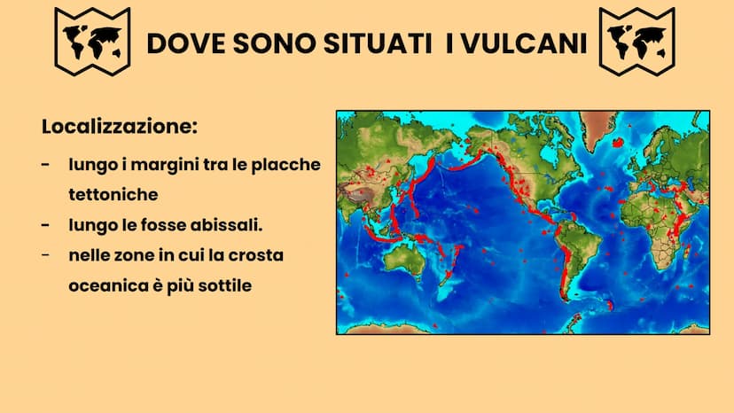 I VULCANI
Asia Brambilla, Guglielmo Cassina,
Gaia Caterisano, Mattia Cifani Come si formano
i vulcani
I vari tipi di eruzione
I VULCANI
La c