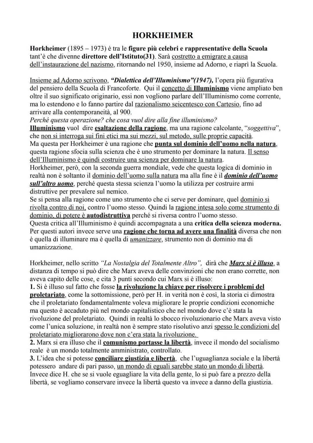 # SCUOLA DI FRANCO FORTE

La Scuola di Francoforte nasce in Germania nel 1923, (Repubblica di Weimer).
Essa raggruppò una serie di studiosi 