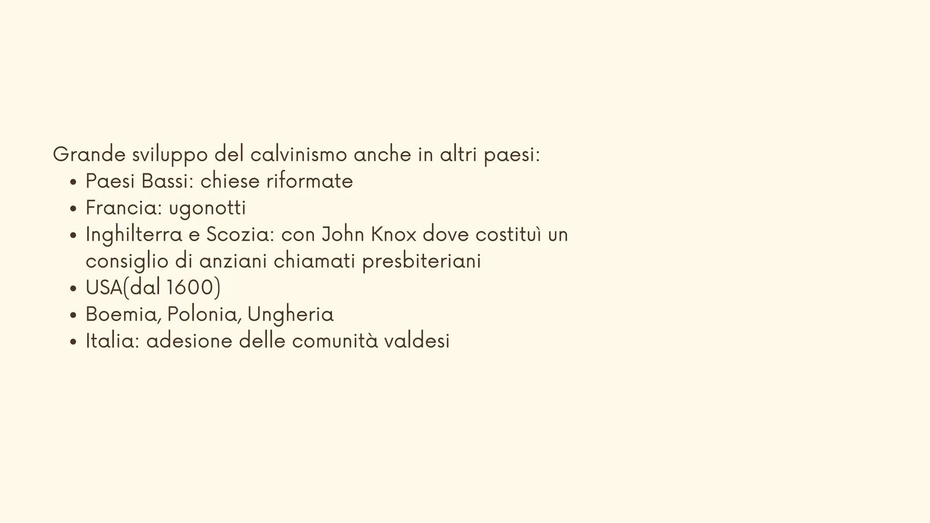 La diffusione della
riforma e la
controriforma
cattolica
20 Indice
1. La nascita di nuove Chiese protestanti
2. La Chiesa anglicana di Enric