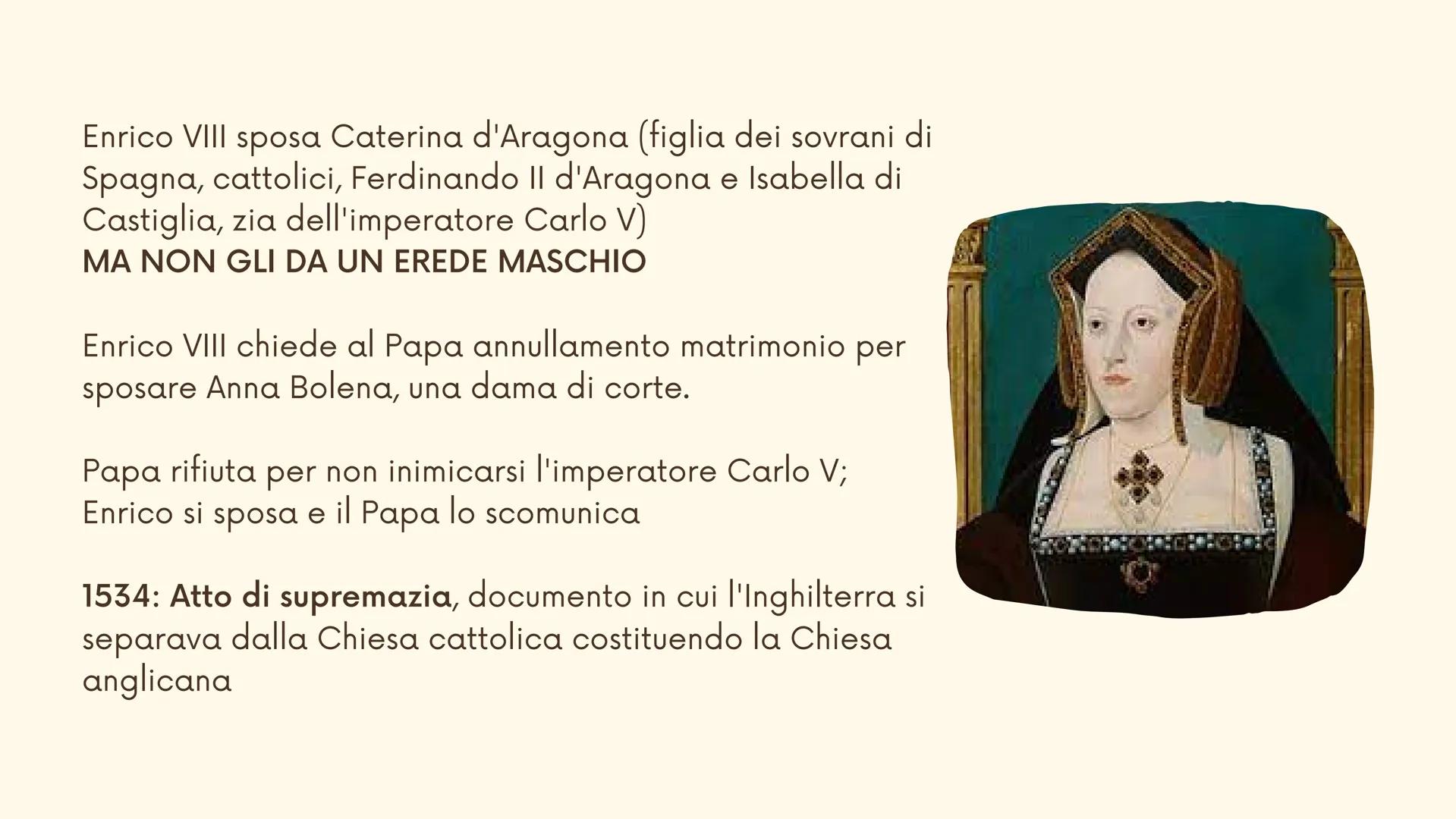 La diffusione della
riforma e la
controriforma
cattolica
20 Indice
1. La nascita di nuove Chiese protestanti
2. La Chiesa anglicana di Enric