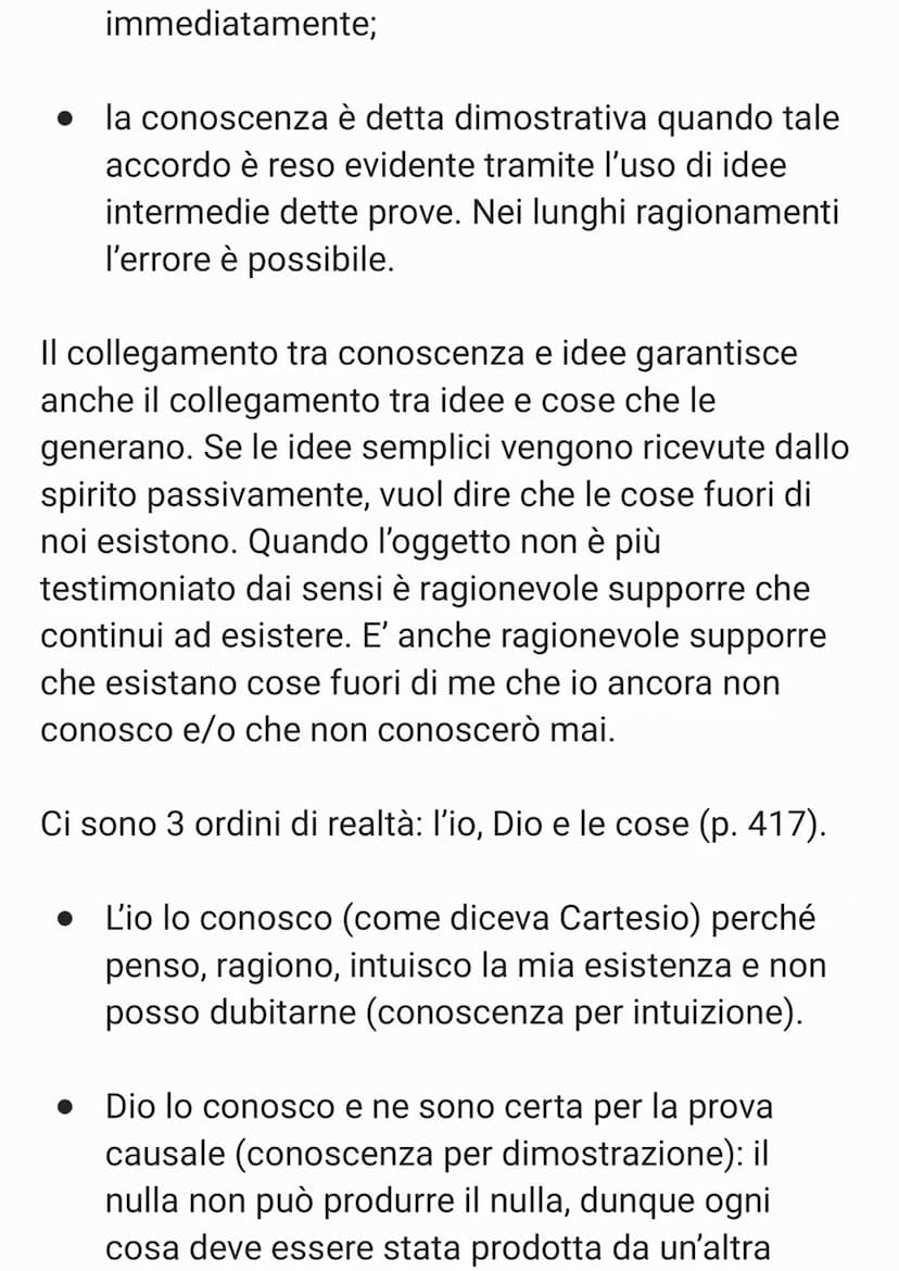 LOCKE
Egli è considerato il fondatore dell'Empirismo
inglese, una corrente filosofica fondata
sull'esperienza. Questa corrente filosofica si