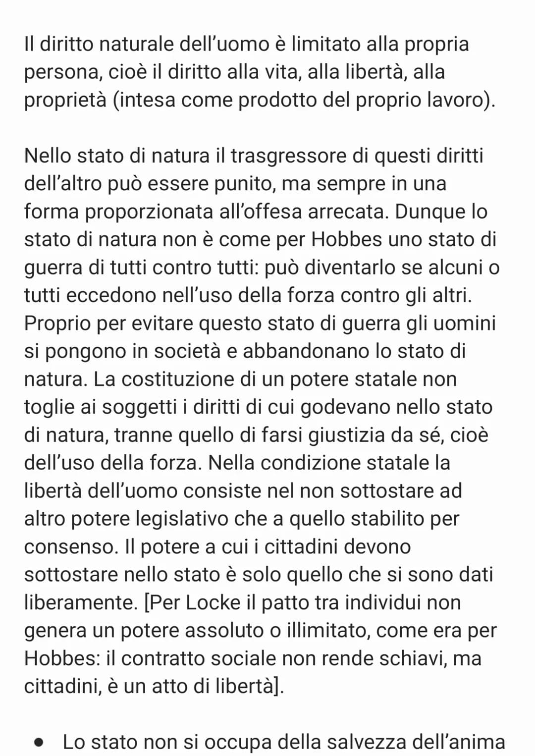 LOCKE
Egli è considerato il fondatore dell'Empirismo
inglese, una corrente filosofica fondata
sull'esperienza. Questa corrente filosofica si