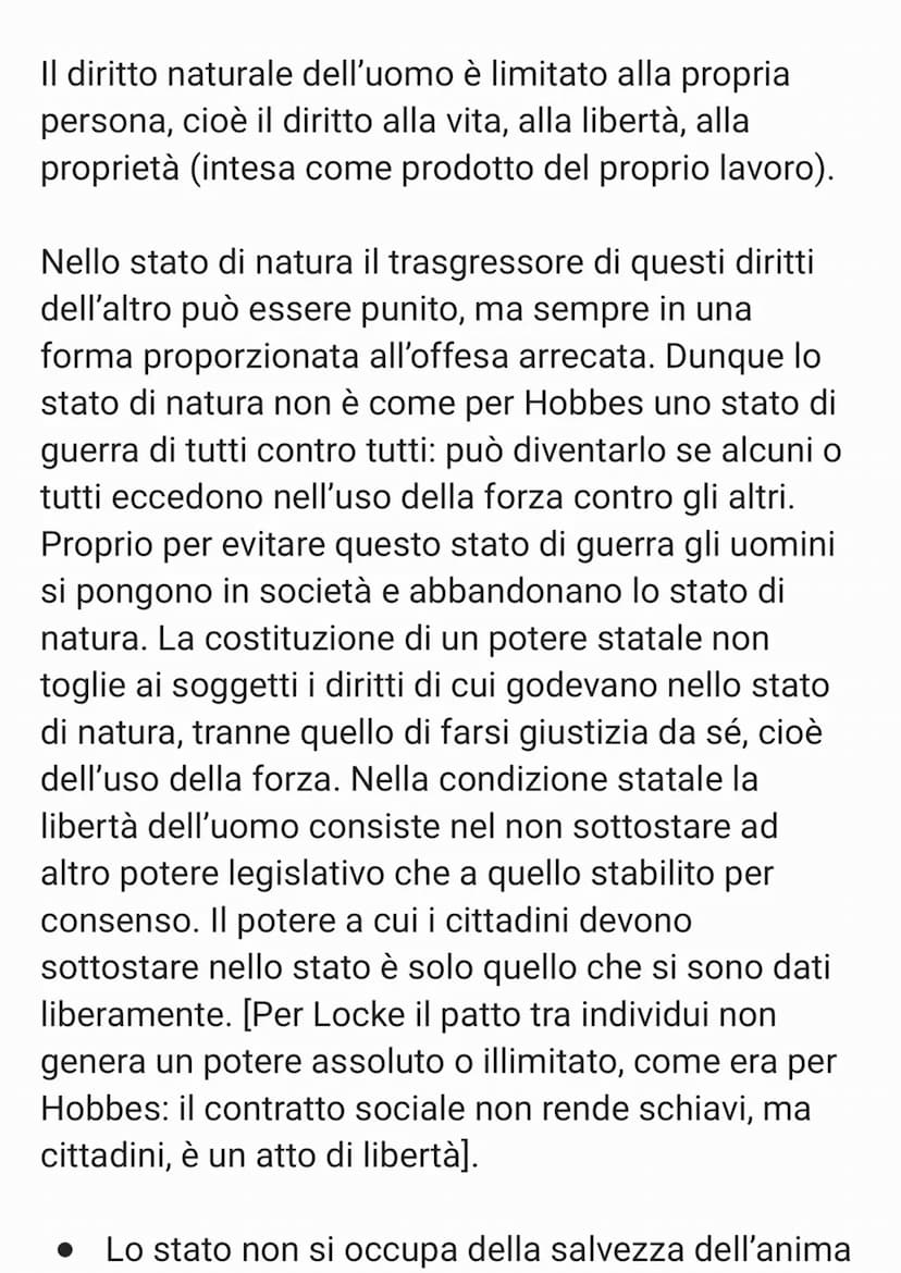 LOCKE
Egli è considerato il fondatore dell'Empirismo
inglese, una corrente filosofica fondata
sull'esperienza. Questa corrente filosofica si